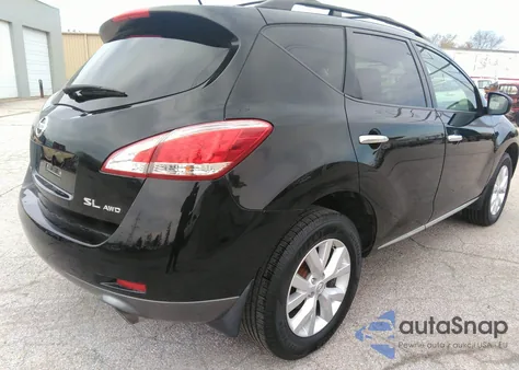 2013 Nissan Murano Sl z USA, uszkodzony, nr VIN JN8AZ1MW7DW316985